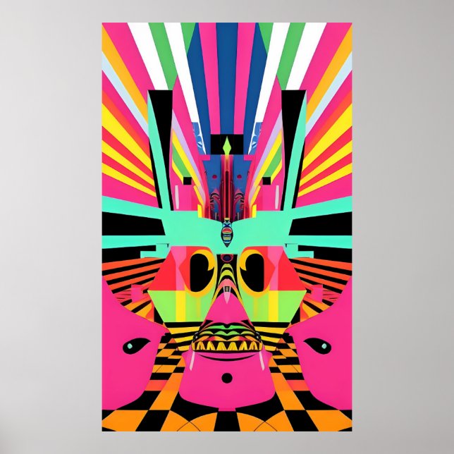 Funhouse - Ken Gauge Art Poster (Front)