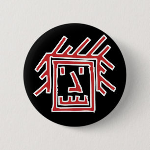 Funk Face 2 Inch Round Button