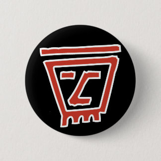 Funk Face 2 Inch Round Button