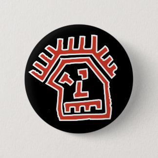 Funk Face 2 Inch Round Button