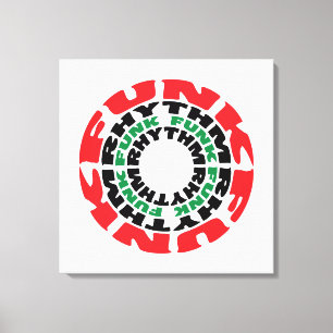 Funk Rhythm Funk Funk Rhythm Canvas Print