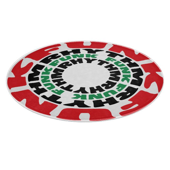 Funk Rhythm Funk Funk Rhythm Cutting Board (Corner)