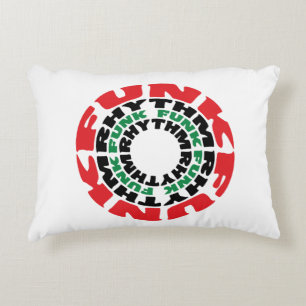 Funk Rhythm Funk Funk Rhythm Decorative Pillow