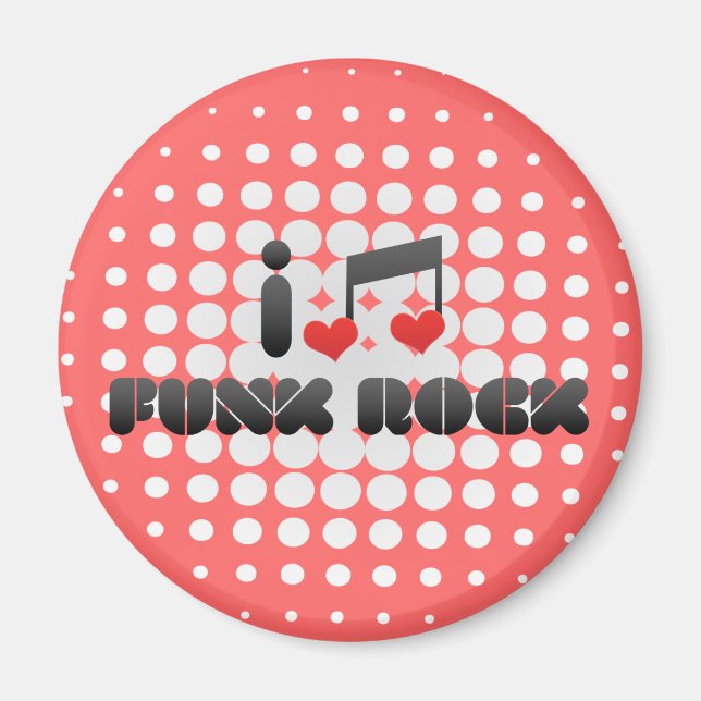 Funk Rock fan Magnet (Front)