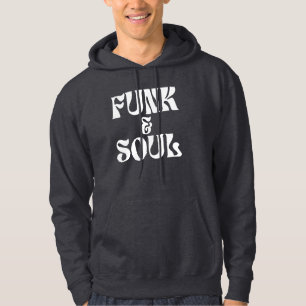 Funk & Souls: Retro Grooves Typography Hoodie