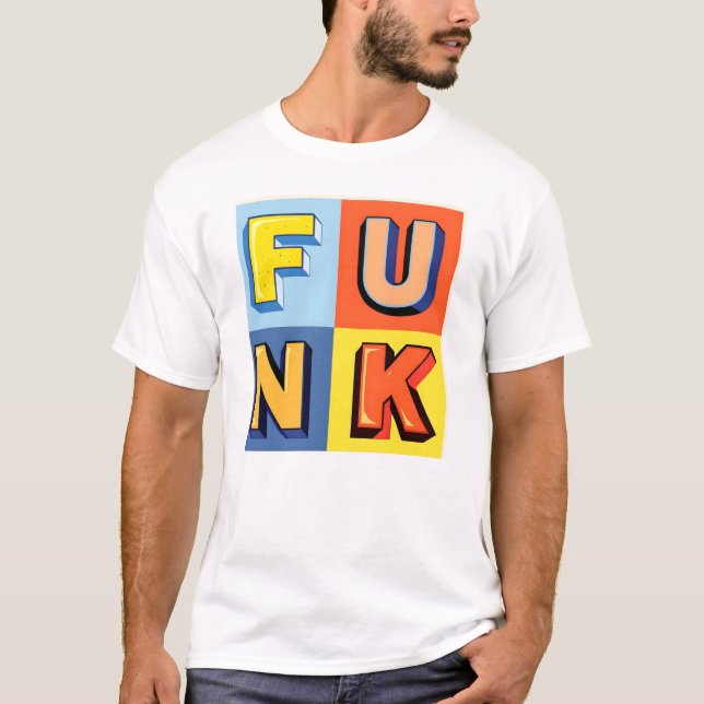 Funk squares T-Shirt (Front)