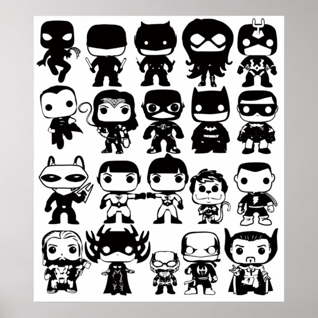 Funko Pop Out of Box collection Poster (Front)