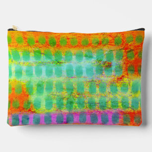Funky Abstract Art Accessory Pouch