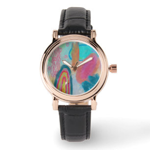 Funky Abstract Art to Wear Watch