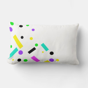 Funky Abstract Colourful Pattern Pillow Cushion