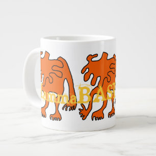 Funky Amoeba Design Jumbo Mug! Large Coffee Mug