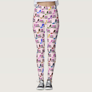 FUNKY AND CHIC SHOE LOVER LEGGINGS