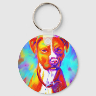Funky Angel - Pitbull Keychain