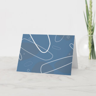 Funky atomique style carte de voeux
