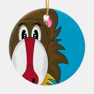 Funky Baboon Ornament