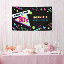 Funky Back To The 90s Retro 30th Birthday Party