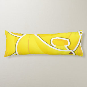 Funky bananas body pillow
