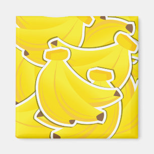 Funky bananas magnet