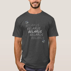 Funky Belarus Беларусь Corn Flower T-Shirt Top