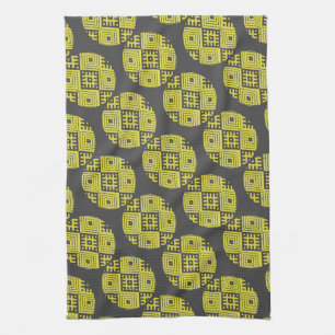 Funky Belarus Беларусь Folk Pattern Kitchen Towel