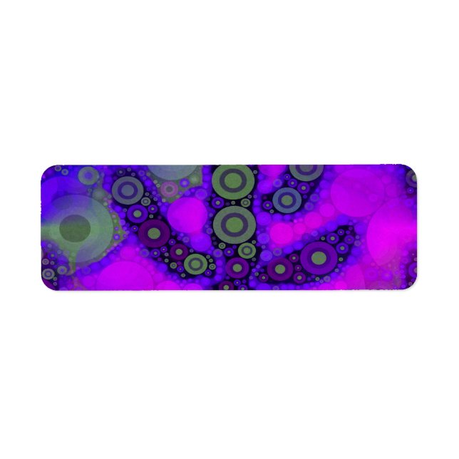 Funky Bleu Violet Saguaro Cactus Mosaic (Devant)