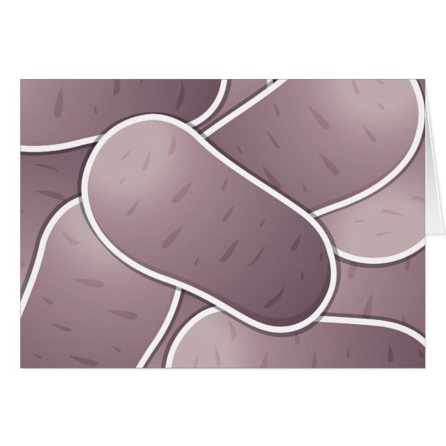 Funky blue potato (Front Horizontal)