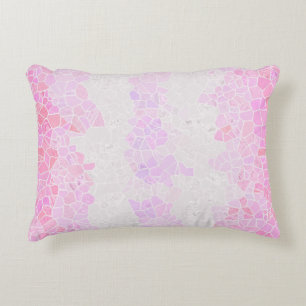 Funky Boho Abstract Mosaic Pomosexual Pride Flag Accent Pillow