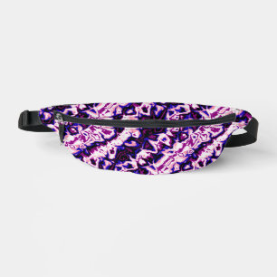 Funky Boho Retro Marbled Stripes Genderfluid Pride Fanny Pack
