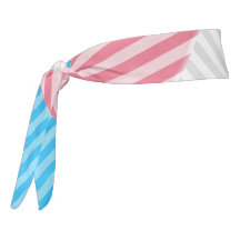Funky Boho Stripe Abstract Transgender Pride Flag