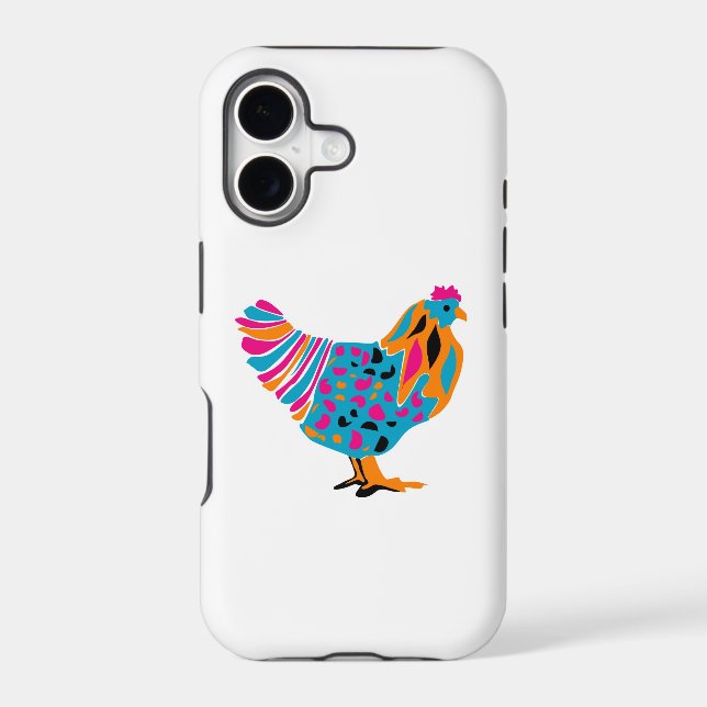 Funky Bright Chicken (Back)