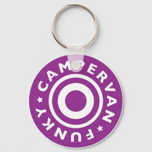 Funky Campervan Keychain