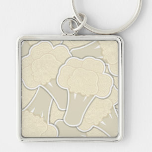 Funky cauliflower keychain