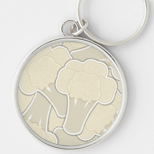 Funky cauliflower keychain (Front)