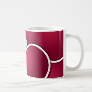 Funky cherry coffee mug