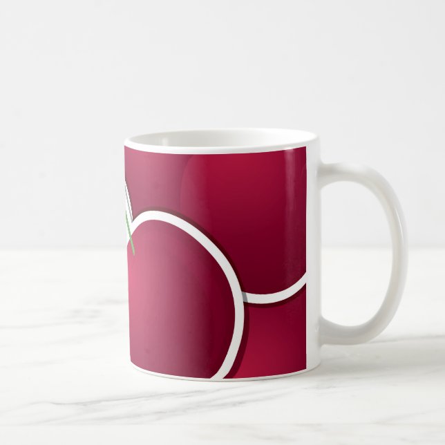 Funky cherry coffee mug (Right)
