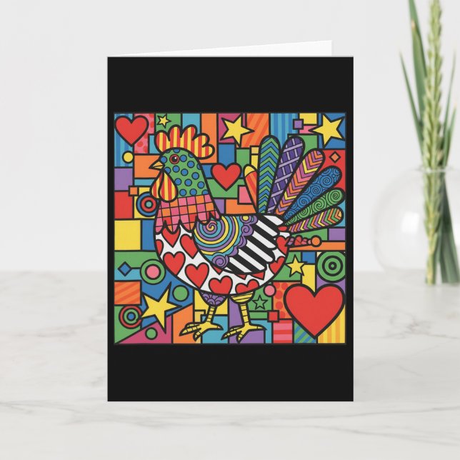 Funky Chicken _1  Card (Front)
