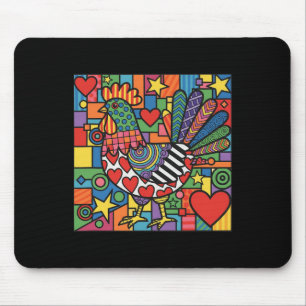 Funky Chicken Mouse Pad