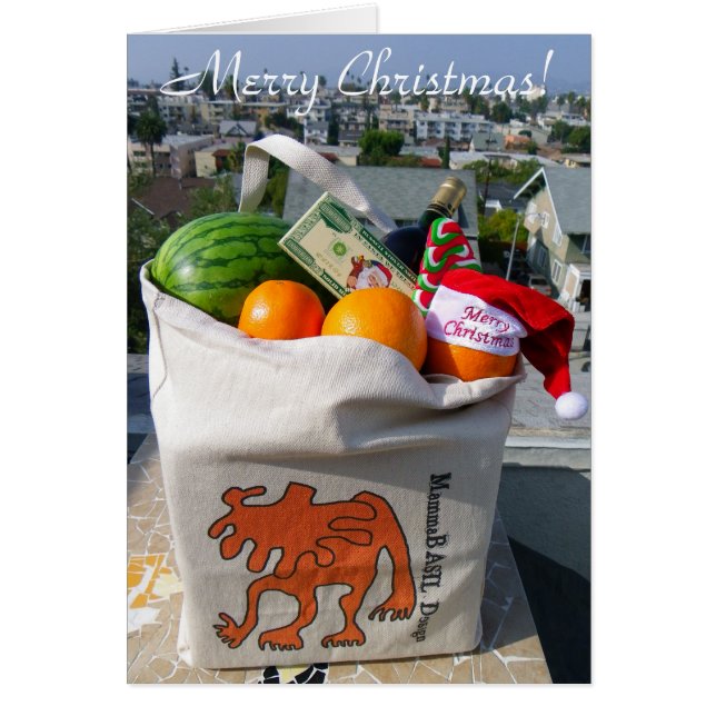 Funky Christmas Greeting Card! (Front)