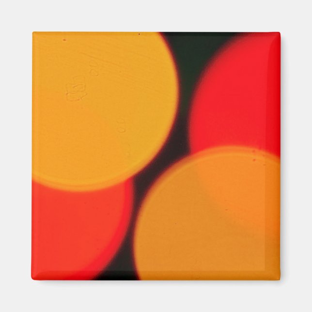 Funky Circles Magnet (Front)