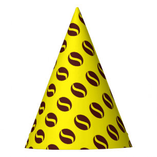Funky Coffee Bean Party Hat