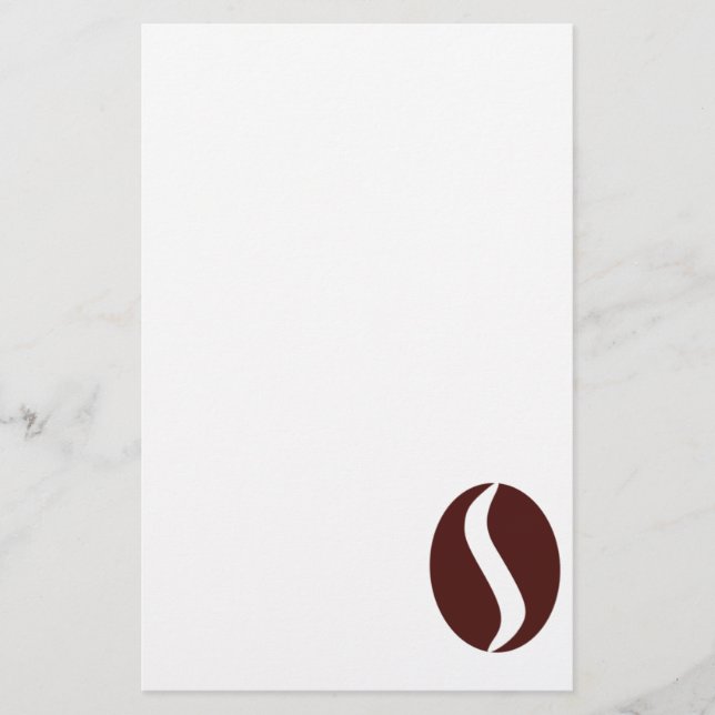 Funky Coffee Bean Stationery (Front)