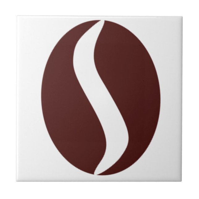 Funky Coffee Bean Tile (Front)