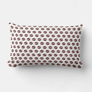 Funky Coffee Beans Pattern Cushion Throw Pillow