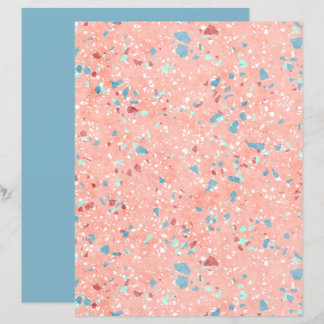Funky Colourful Mosaic Art Scrapbook Paper