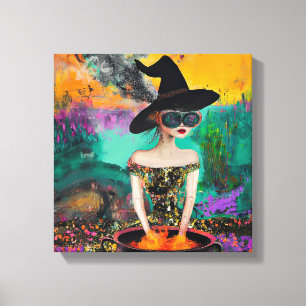 Funky Cool Boho Witch Wall Art