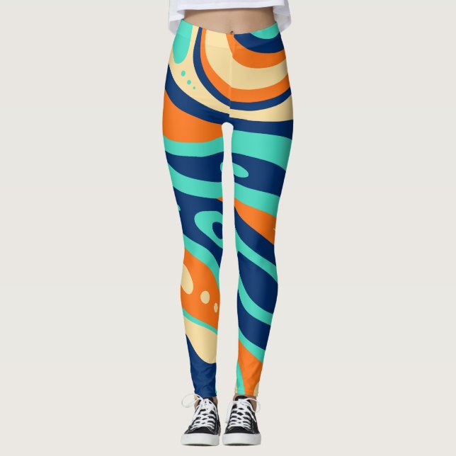 Funky & Cool | Classic Pattern Leggings (Front)
