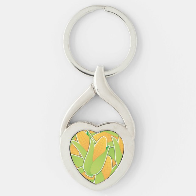 Funky corn keychain (Front)