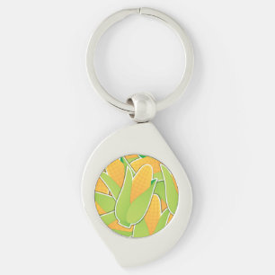 Funky corn keychain