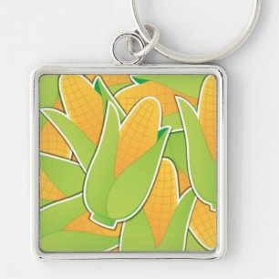 Funky corn keychain