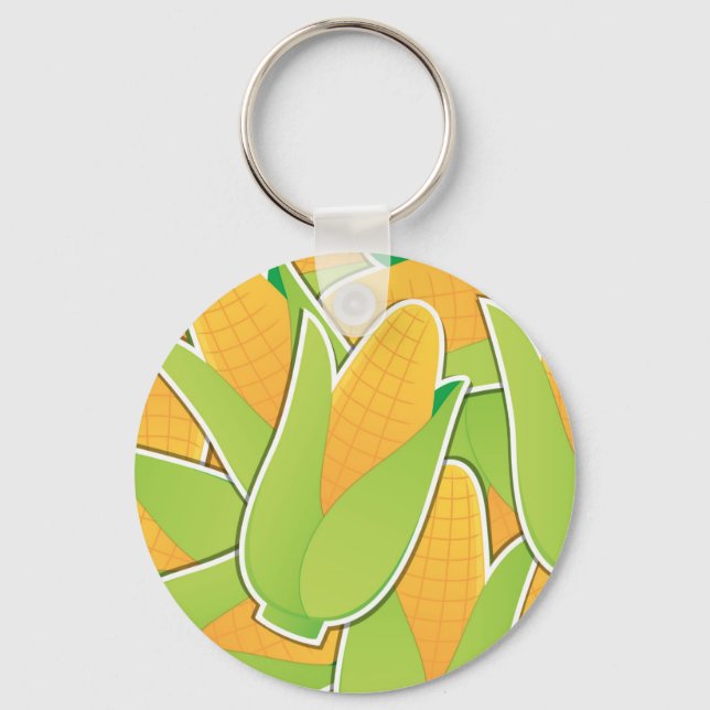 Funky corn keychain (Front)
